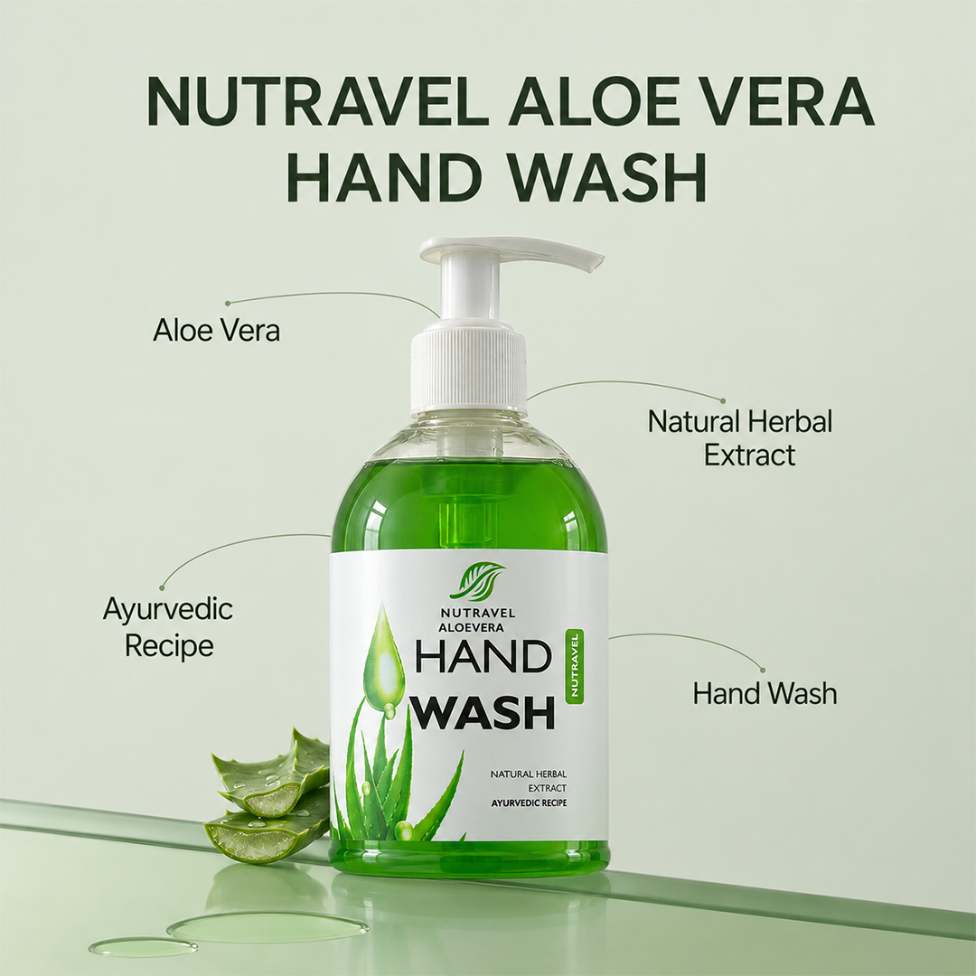 Nutravel Herbal Hand Wash – Gentle & Nourishing Cleanser