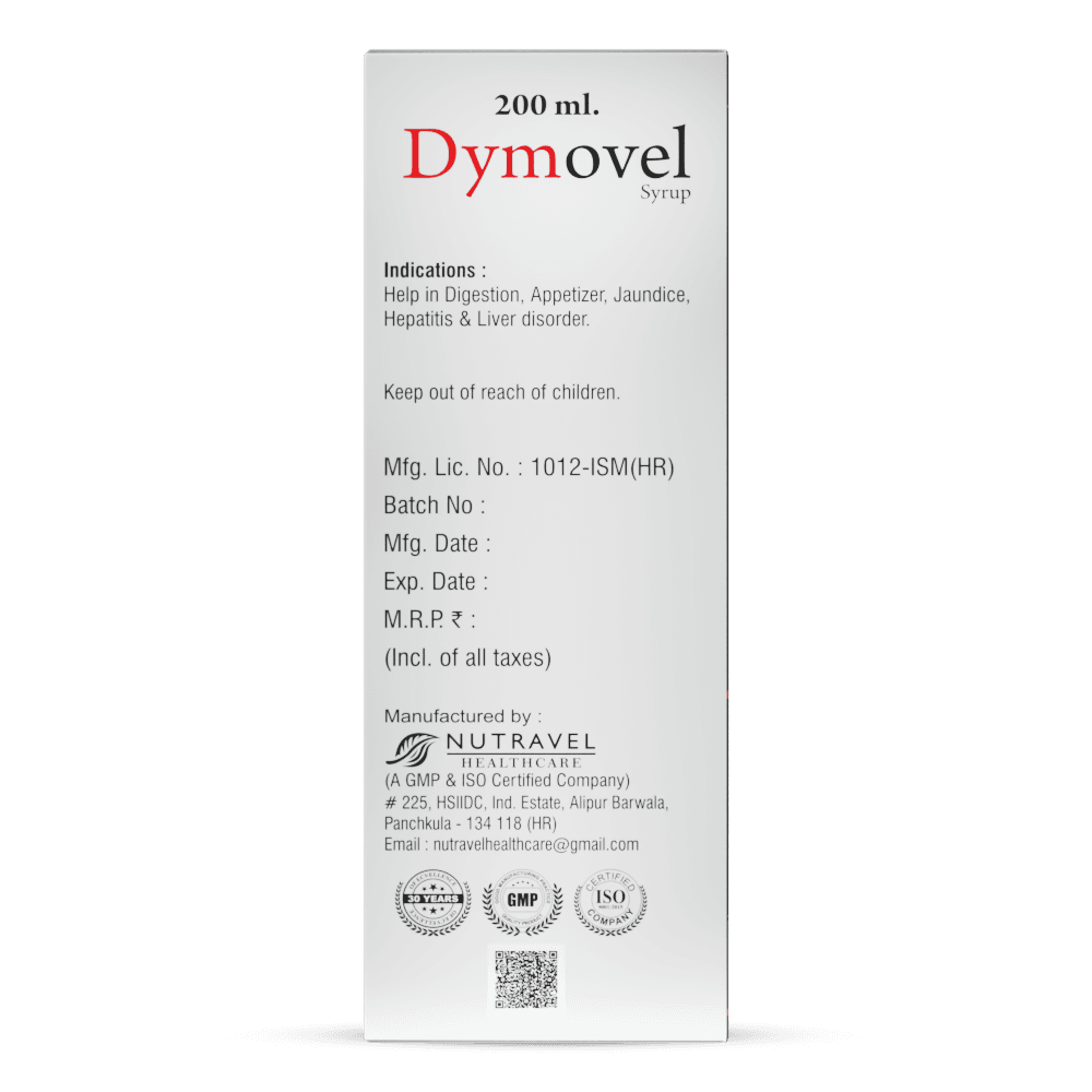 Dynovel Syrup – Digestive Enzyme Formula for Better Digestion & Gut Health - Nutravel
