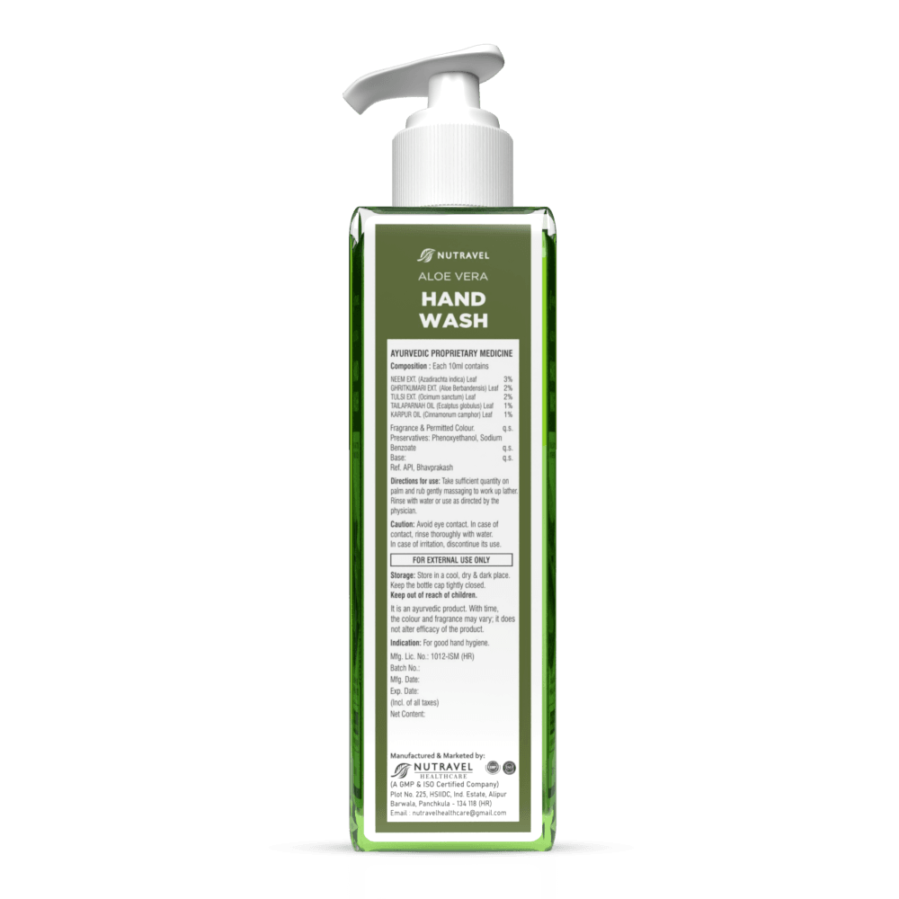 Nutravel Herbal Hand Wash – Gentle & Nourishing Cleanser - Nutravel