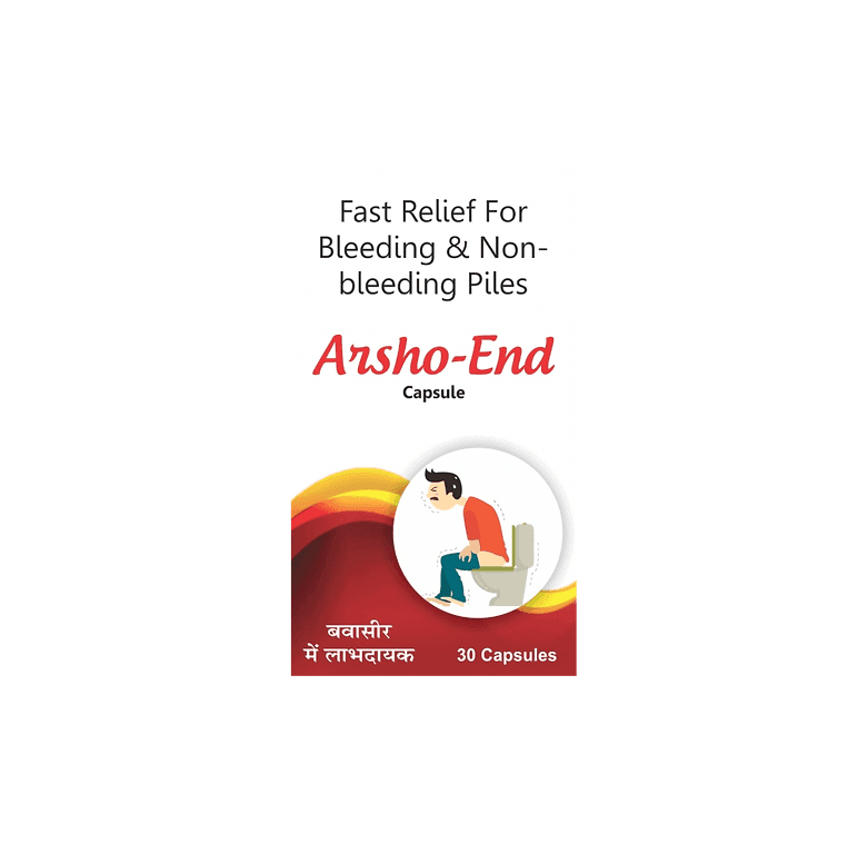 Arshoend Capsule – Ayurvedic Relief for Piles & Fissures - Nutravel