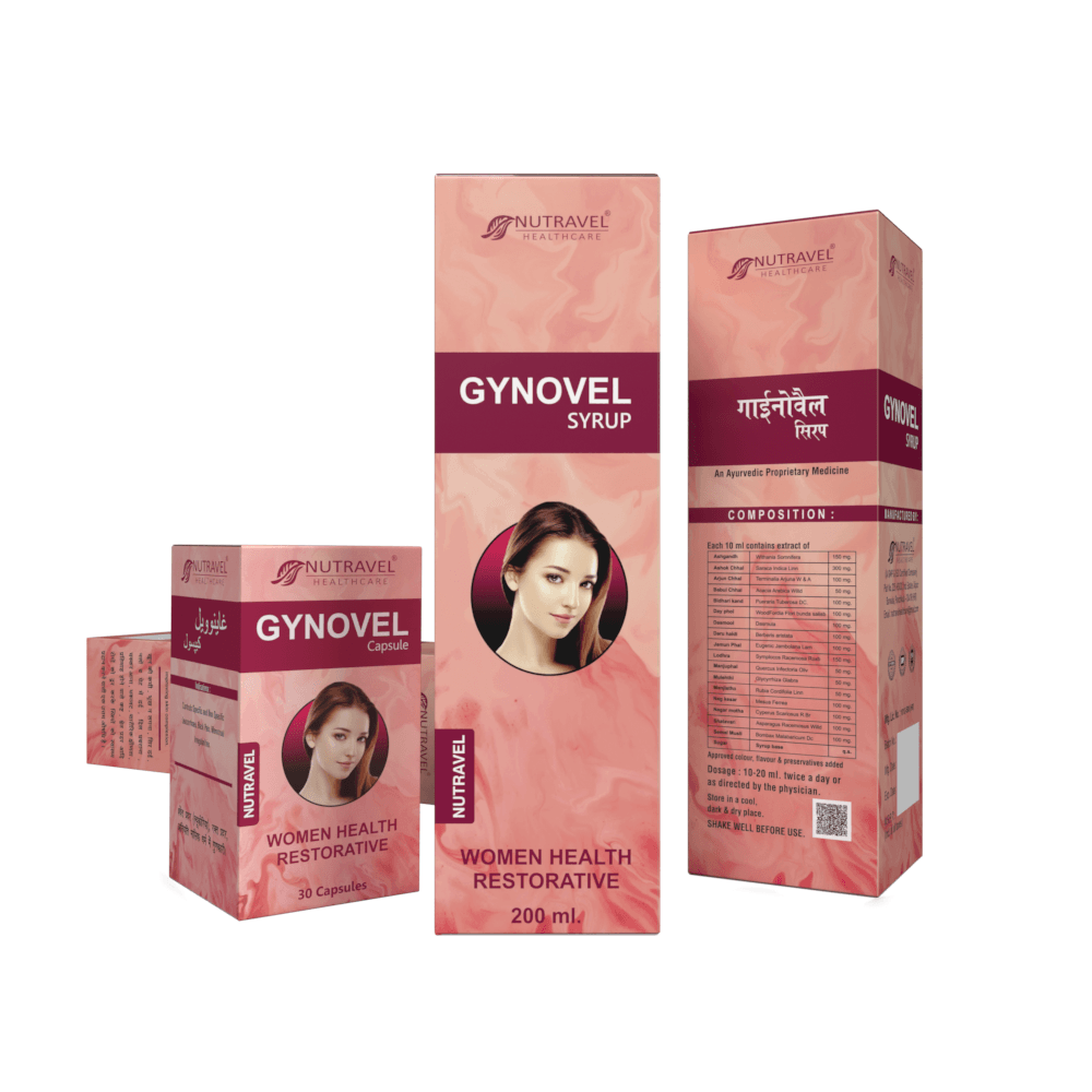 Gynovel Syrup – Ayurvedic Tonic for Women's Health - Nutravel