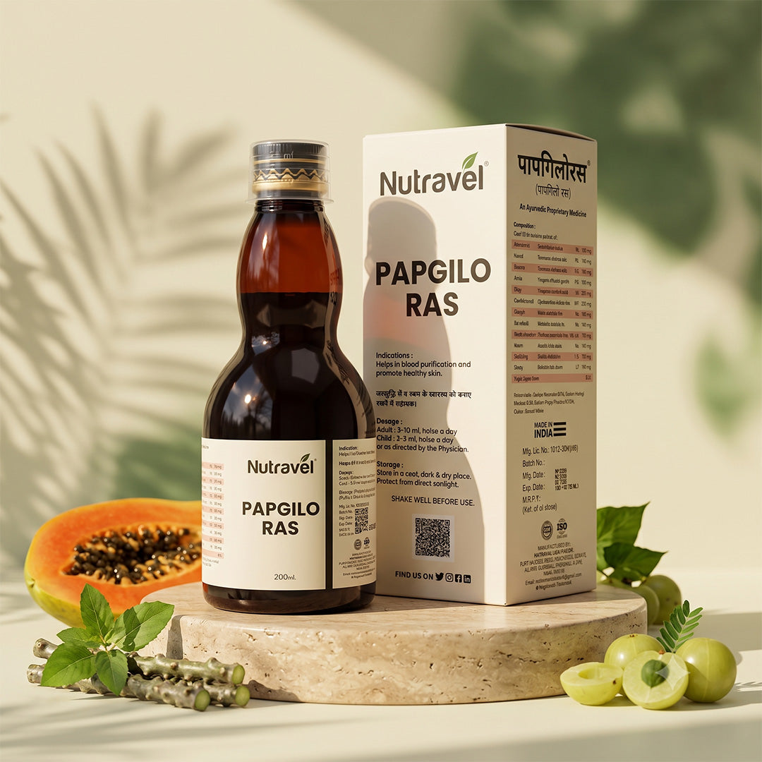 Nutravel Blood Purifier Syrup – Natural Detox for Clear & Glowing Skin