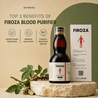 Nutravel Blood Purifier Syrup – Natural Detox for Clear & Glowing Skin
