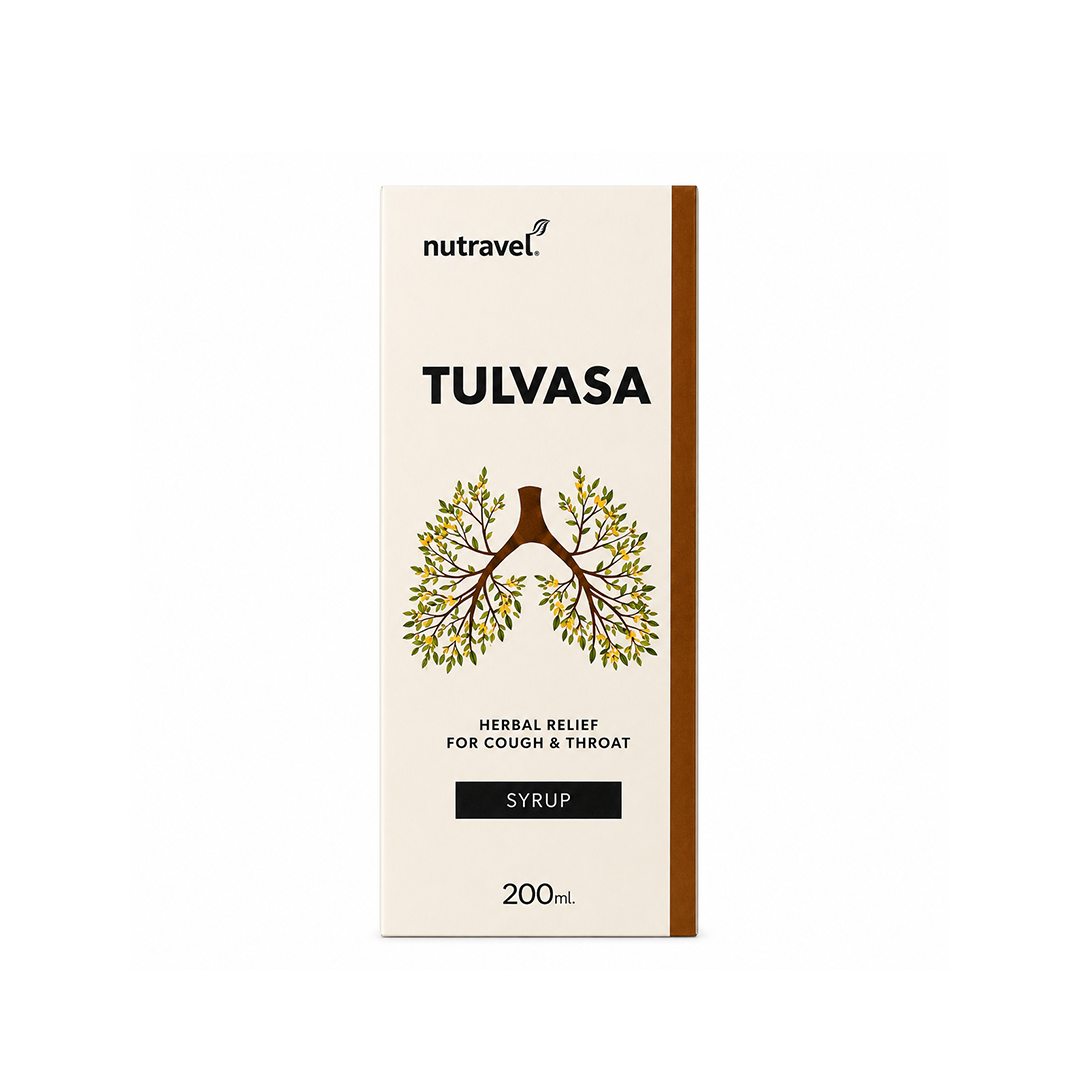 Tulvasa Cough Syrup – Ayurvedic Relief for Cough & Cold | Natural Herbal Formula