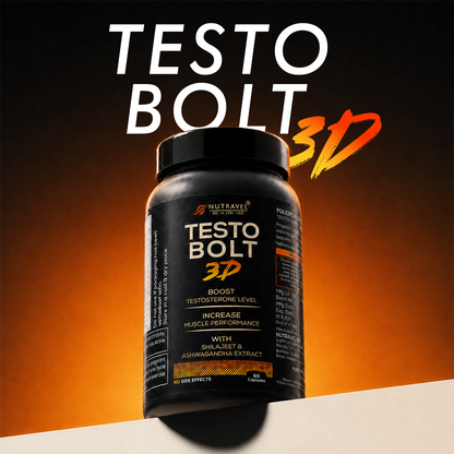 Testobolt 3D Capsule – Natural Immunity Booster for Strength & Stamina