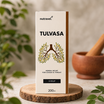 Tulvasa Cough Syrup – Ayurvedic Relief for Cough & Cold | Natural Herbal Formula