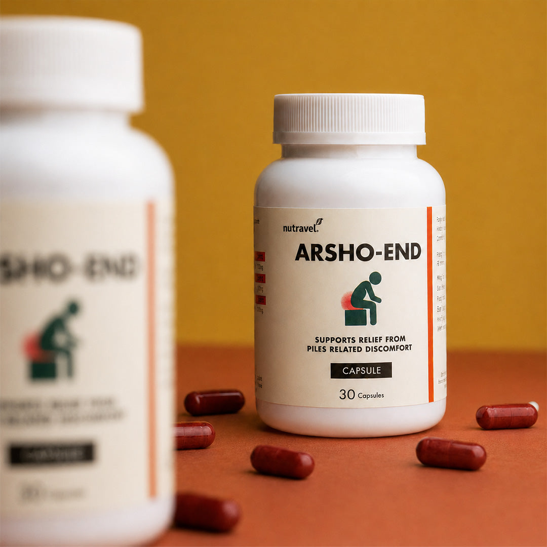 Arshoend Capsule – Ayurvedic Relief for Piles & Fissures