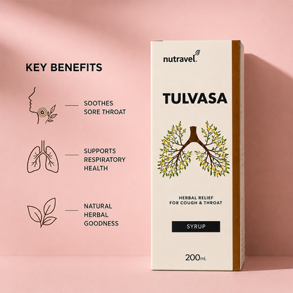 Tulvasa Cough Syrup – Ayurvedic Relief for Cough & Cold | Natural Herbal Formula
