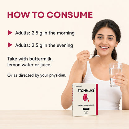 Stonmukt Powder – Ayurvedic Kidney Stone Relief Formula | 100% Herbal