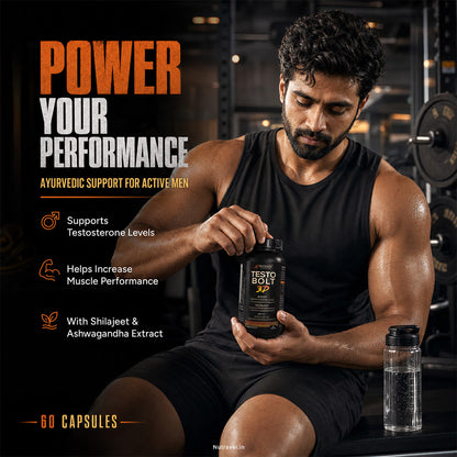 Testobolt 3D Capsule – Natural Immunity Booster for Strength & Stamina