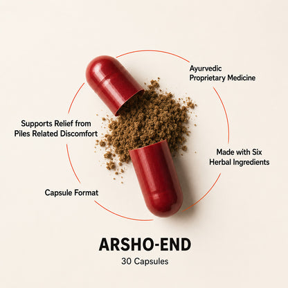 Arshoend Capsule – Ayurvedic Relief for Piles & Fissures