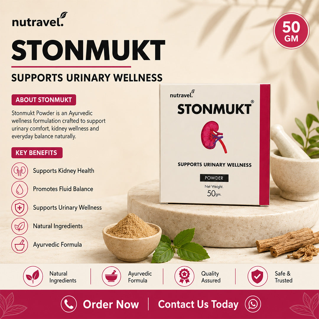 Stonmukt Powder – Ayurvedic Kidney Stone Relief Formula | 100% Herbal