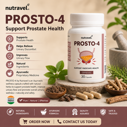 Prosto 4 Capsule – Advanced Prostate Health Supplement