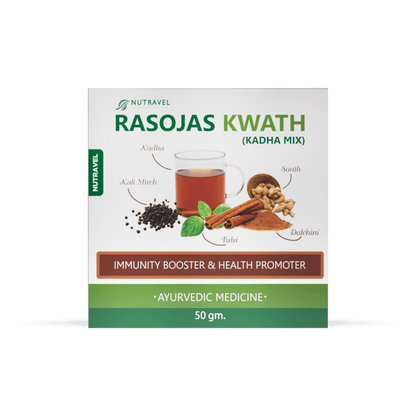 Rasojas Kwath Kadha | Ayurvedic Herbal Immunity Booster - Nutravel