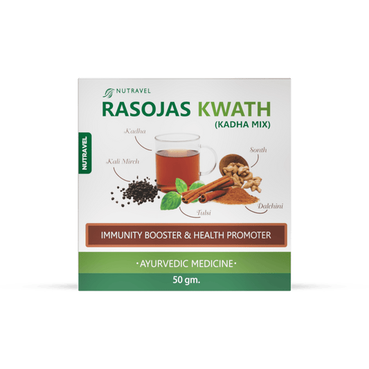 Rasojas Kwath Kadha | Ayurvedic Herbal Immunity Booster - Nutravel