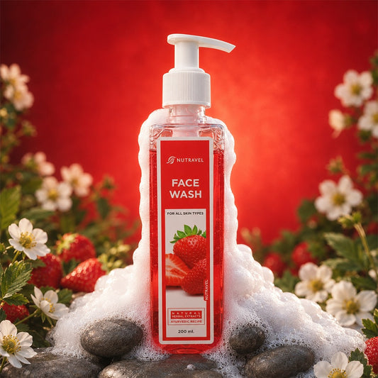 Nutravel Herbal Face Wash bottle