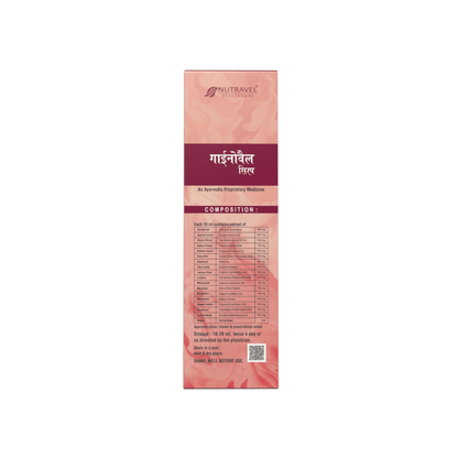 Gynovel Syrup – Ayurvedic Tonic for Women's Health - Nutravel